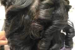 Roller Takedown on Roller Set Natural Hair 3