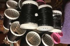 Ethiopian tension rollers2 on wet set